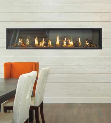 Luxuria Series Limitless Possibilities Make a spectacular statement with Napoleon s Luxuria series of gas fireplaces.