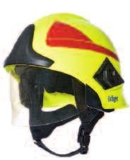 D-13796-2009 Maximum protection against penetration or impact Helmet made of high-temperature-resistant aramide duroplastic Visor made of high-temperature-resistant polysulfone material