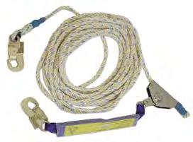 150280 4,050 1 Safety ropes acc. to A-DIN 83330 Safety ropes with hand loop and safety spring hooks acc. to A-DIN 5290.