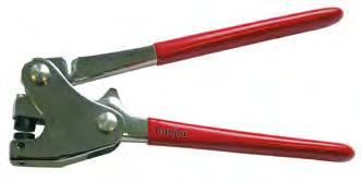 Sealing pliers and accessories Sealing pliers made of cast iron, punch exchangeable and