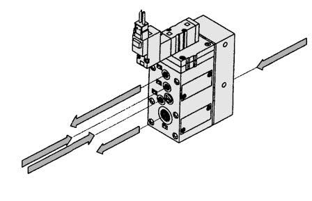 acuum Pump System Type C1 1-C1 Circuit diagram Manual override Blanking plate M5 port (acuum release pressure port) M5 port (Pilot valve supply pressure port) Bracket B Type C2 1-C2 Circuit diagram