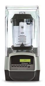 Each Vitamix container is designed to efficiently move ingredients into the blades, for faster speed of service and higher quality blends.
