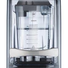 COVERED BEVERAGE BLENDERS UNCOVERED BEVERAGE BLENDERS Reduce blending noise for superior customer experience Up to 34 recipe programs to automate blending Advance containers