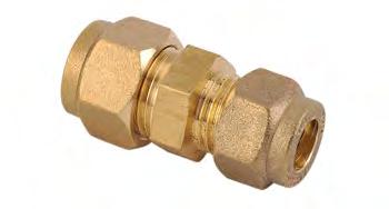 Pipe Fittings \ Hose & Pipe Fittings Brass Straight Equal Coupler Code escription CF4193 10mm Straight Equal Couplers CF8000 15mm Straight Equal Couplers