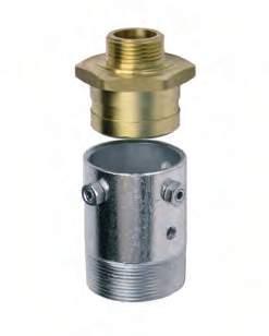 rum & IBC Fittings \ Hose & Pipe Fittings IESEL IL Piusi Quick rum Coupling Quick coupling designed for connecting a pump directly onto a drum 2 M BSP outer thread for connection to the drum 1 F BSP