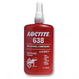 CTS1906 Loxeal 18-10 Easy to dismantle 250ml White -55 C/150 C Gas EN751-1 AFGCI IESEL Loctite 577 Pipe Sealant Medium strength sealant for dismantling with large hand tools often specified on EM