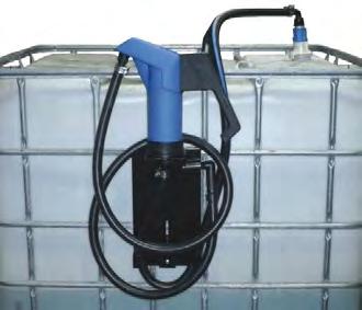 Pumps / AdBlue Pumps 330ml per stroke MAX FLW RATE IBC MUNTING AB ABLUE Manual IBC Pump Kit Self priming piston hand pump on powder coated mild steel plate with locking back bar Cost effective