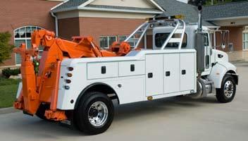 The is Century's Largest single axle integrated towing and recovery unit with 113" of underlift reach.