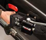 SHOCK ABSORBER Reduces shocks and bounce caused when