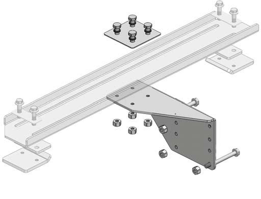 If needed, it is also possible to add a third or fourth pipe by using the additional pipe bracket available with the following dimensions: G 1/2-3/4-1