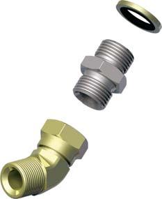 high pressure fittings, suitable for connecting and orientating the pressure