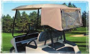 Protect your golf cart from dirt, sun and weather damage. Includes zipper for easy installation and vents for air flow. COV-005...................................124.