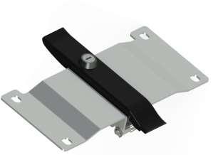 2 COMPRESSION LEVER LATCH WITH KEY CODES 140143-140142 HOODS CLOSURE - COD.