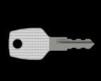 6 BOTTON LOCKS WITH KEY COMPATIBLE WITH MERIT IGNITION LOCKS CODE 140145 129305 BASE AND BOTTON: BLACK VARNISHED ALUMINUM ALLOY KEY: MERIT IGNITION LOCKS