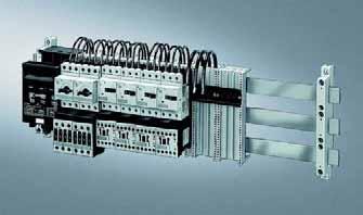 Accessories Busbar accessories Overview Insulated three-phase busbar system Three-phase busbar systems provide an easy and time-saving means of feeding 3RV1 circuit-breakers with screw-type terminals.