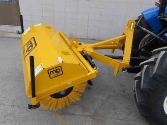ARMT A 3-Point Mechanical Broom for Tractors Snow Dirt Debris Grass Specification General Mechanically driven rotary angle broom Available in 5 (60 ), 6 (72 ), 7 (84 ), 8 (96 ), and 9 (108 ) widths
