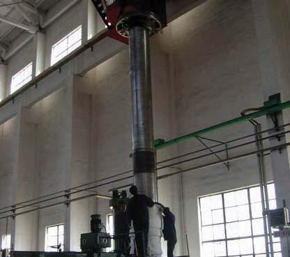 Shaft liner installation can be done