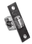 60/1AS/SB Roller bolt & cylinder dead lock 2mm backset