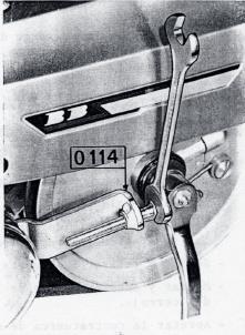 BELT TENSION ADJUSTING (A) Mopeds with variable speed transmission: The two flanges of the driven pulley are always pressed together by the springs. Thus, the belt is tensioned.