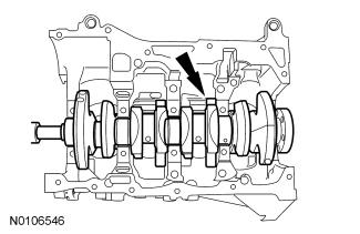 Remove the main bearings from the main bearing beam. 74.