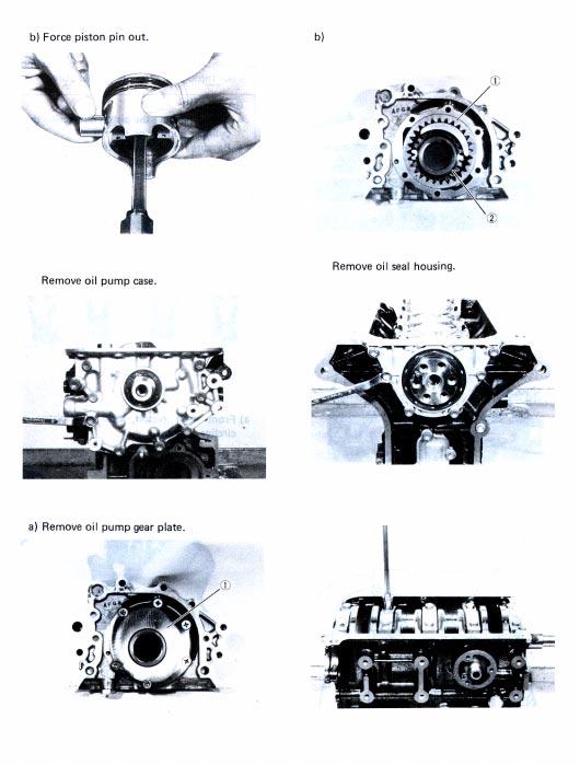 Remove inner gear and outer gear. 1. Outer gear 2.