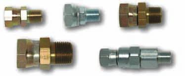end. Swivel Connections Used to connect a hose to a pump outlet or between a hose and spray gun. 120-275 1/4 x 1/4 ball Valve (00PSI) High Pressure Airless Hose Whips 1/8" I.D.