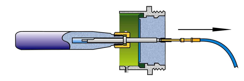 Page 11) Working from the front face of the connector, place the tool into the socket contact or over the pin contact.
