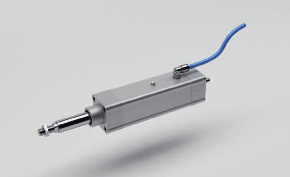 parts ensures the electric cylinder the IP65 protection class. The IP65 protection class of the electric cylinder fulfils the specifications to IEC 6 529.