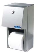 Dispensers for Paper Products Dispensers with Shelf Code 158-10: Dispenser with shelf, stainless steel no.