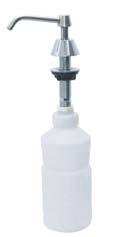 Soap refills, (4 x 800 ml) 4-1/8 (10.5) Detection Zone 5-1/2 (14) Site Location: ADA compliant no touch dispenser allows for vanity, easy to reach, mounting.