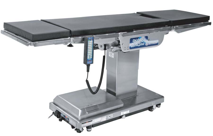 3600B ULTRASLIDE EQUIPMENT LABELS Page 4 1 2 3 5 4 6 15 14 12 11 10 4 9 8 NO PART NUMBER 1 D6-032-4 WARNING USE HEAD SECTION AS FOOT EXTENSION ONLY - WHEN REVERSING PATIENT ON TABLE REFER TO OPERATOR