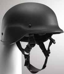 Helmets Helmets PASGT Helmet Military Standard 662F Offset three point suspension system Interior shock absorption system Ergonomically fit Optimal ambient hearing Communication device friendly