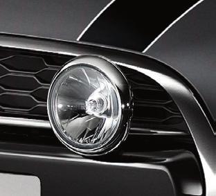 They combine the classic MINI additional headlights familiar from rally sports with modern LED lighting technology, delivering impressive performance with their innovative ability.