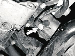 Guidelines For Installation Of Your Audi 2.0T (FSI) Timing Belt Kit continued... Thermostat Removal and Installation: 20) Remove the alternator.