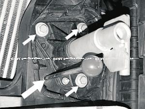 (Image 11) Image 10 Image 11 Image 12 13) Slide out engine harness from mounting bracket at driver side forward of engine compartment next to the power steering