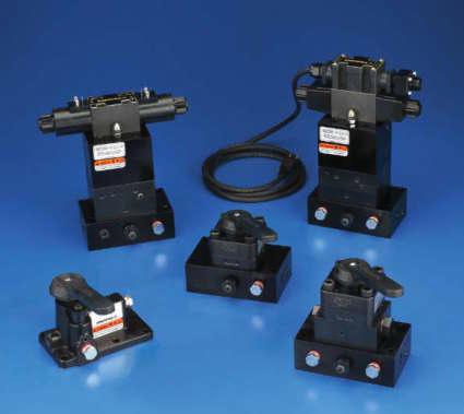 Directional Control s Hydraulic echnology Worldwide Shown from left to right: VM32, VE33, VM33, VM43L, -11 For Reliable Control of Single and Double-cting Cylinders Operation Used with Cylinder ype