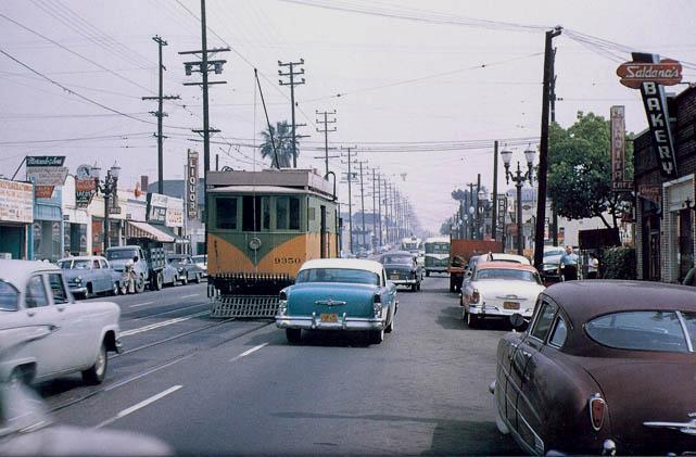 Boulevard and Leimert Avenue in the 1950 s,