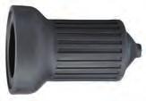 Seal-tite cover, black elastomer, for use with a HBL7464V connector body and combination of HBL7465V plug and HBL7490V cover. Closure cover for use with HBL7466 or HBL7467.