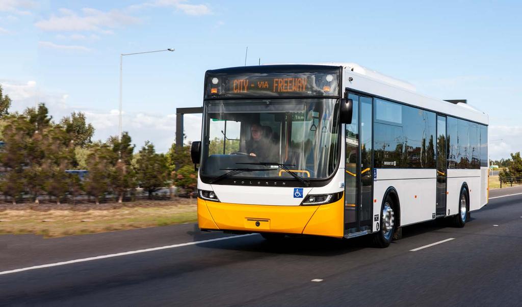 Our flagship low-entry aluminium bus comes in three main