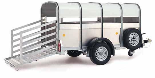Easy to tow, reverse and manoeuvre, the trailers will meet the needs of the most serious of farming professionals.