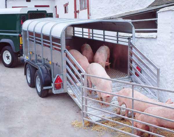 TA5 Livestock Trailers The TA5 4 headroom models are slightly wider than the P6 and P8 at 5, and feature wider side vents with flaps giving increased ventilation.