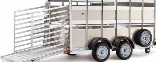 The award winning EasyLoad TM ramp and folding deck system have been designed to enable the handler to load two decks of sheep without having to manhandle large weights.