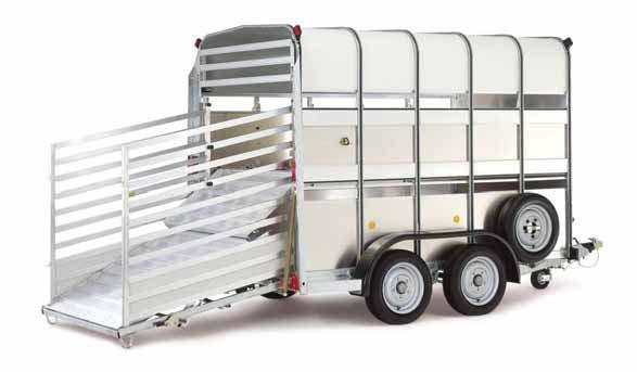 TA510 Livestock Trailers AVAILABLE IN 10, 12, 14 LENGTH & 6, 7 HEADROOM TA510 14 Tri-axle (6 headroom) TA510 10 (7 headroom) The TA510 range offers substantial high specification trailers, designed