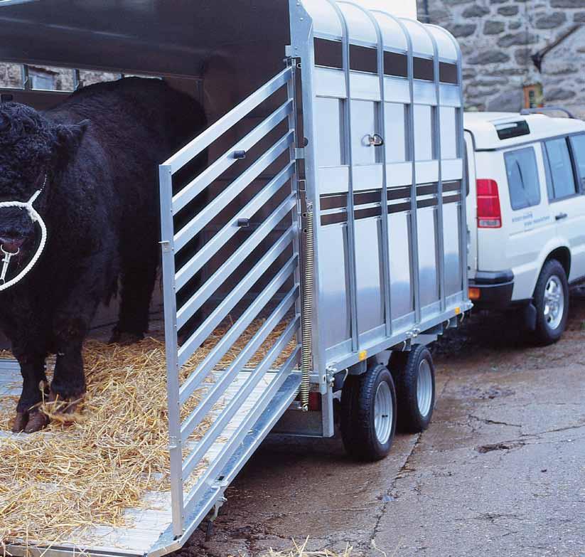 LIVESTOCK TRAILERS Located in rural North Wales, we have grown up in the agricultural community, employing local people with farming links.