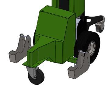 Attachment for trolley (Caddie) Base part