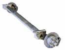 44 CHASSIS IRS AXLES AXLE BEAMS 40MM SQUARE AXLE BEAMS 45MM SQUARE 1400KG Simple and effective engineering.