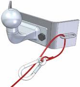 Breakaway Cables / Secondary Couplings Legal Requirement The law requires all braked trailers built on or after 1st October 1982 (caravans, horse boxes, flat bed car trailers etc.