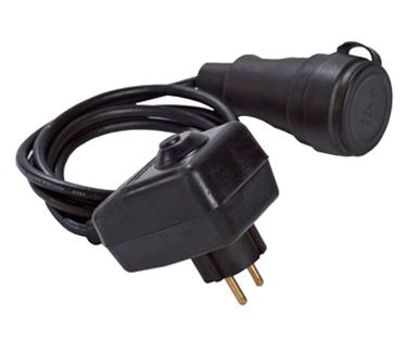 E61 Float switch for dual-pump stations, oil-resistant version with free cable end, (NO contact) circuit closed in upper float position Connection cable PUR - 3 G 1, 30 V AC or 1 V AC/4 V