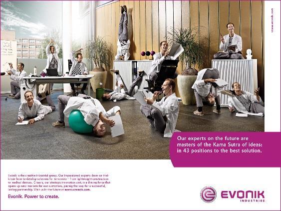 Evonik s aspiration to become one of the most