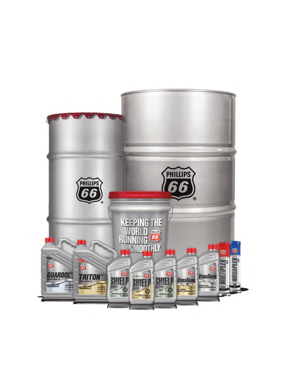 SOLUTIONS FOR THE DAILY GRIND. Phillips 66 Lubricants offers a complete line of products for a wide variety of industries. Check with your supplier today for more information and product availability.
